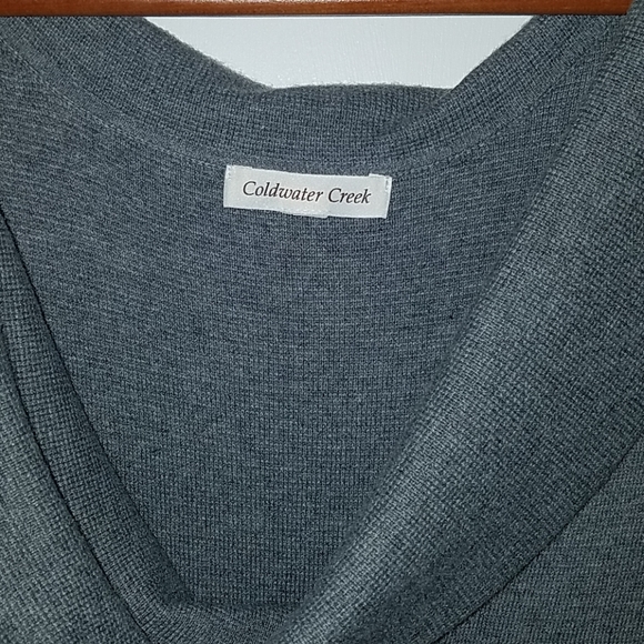 Colwater Creek Cowl Neck Sweater Dress. Size: 16 - Picture 2 of 3